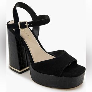 Kenneth Cole Elegant Black Platform Heels